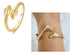 Goth Hand Hug Bracelet For Women Men Cuff Bangle Adjustable Lover Couple Bracelets - ROUTINE FASHION